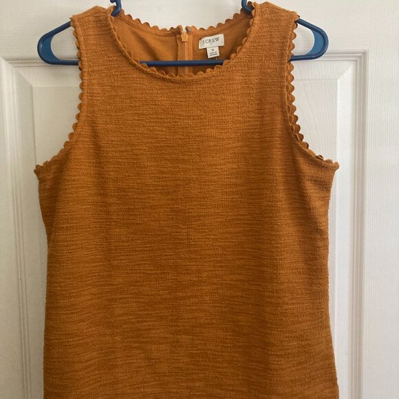 J. Crew Factory Tops - J Crew mustard sleeveless top - size small